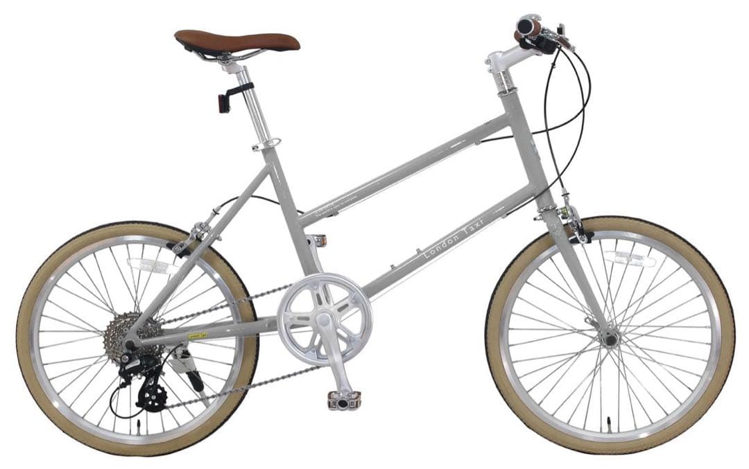 ミニベロ　自転車　クロモリフレーム　8段変速