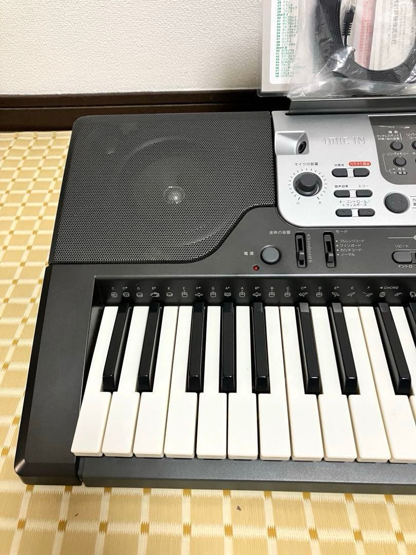 CASIO LK-301BB キーボード 本体と付属品　61鍵盤
