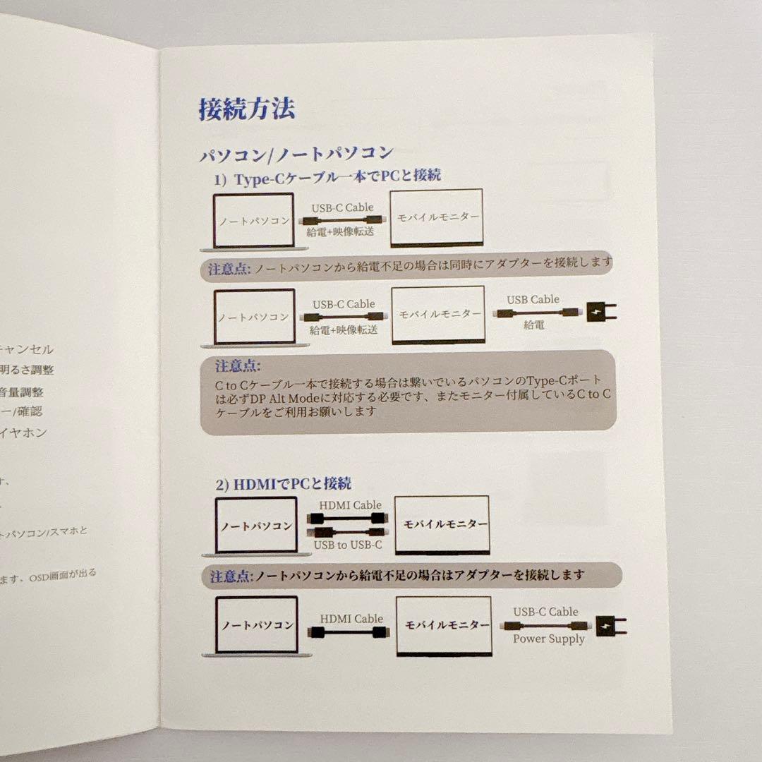 【美品】cocopar モバイルモニター 15.6インチ ポータブルモニター