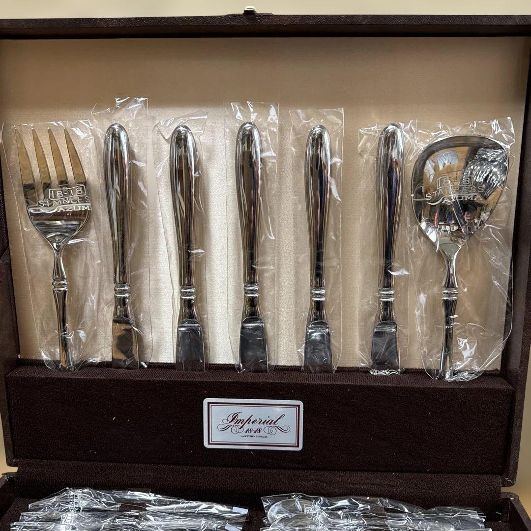 【未使用】AZUMAアヅマ インペリアル18-18 カトラリー セット29本