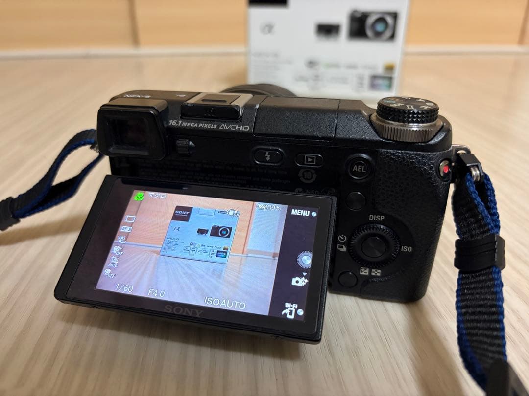 Sony α nex6 ミラーレス一眼カメラ　箱あり