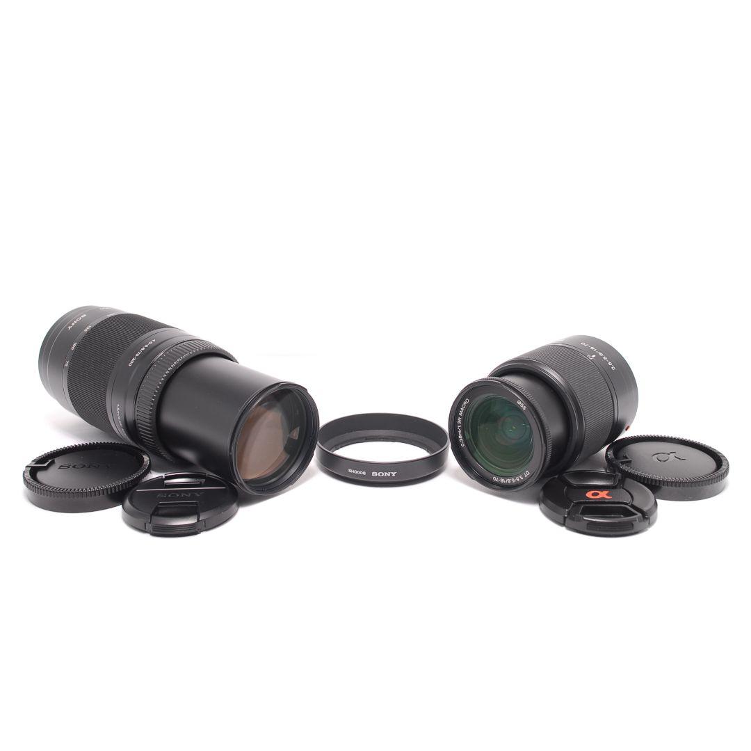 ❤即購入1000円OFF❤実用品❤ SONY α57 超望遠レンズ ダブルズーム