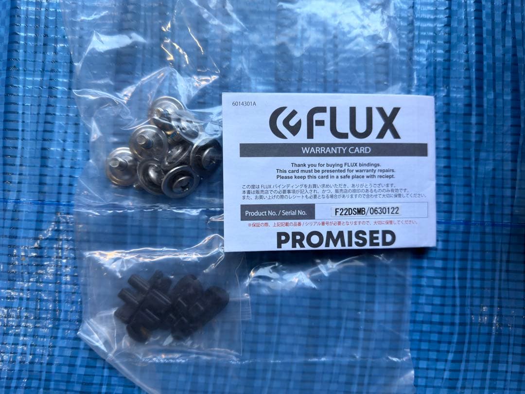 FLUX DS 21-22モデル　BLACK ブラックM 中古