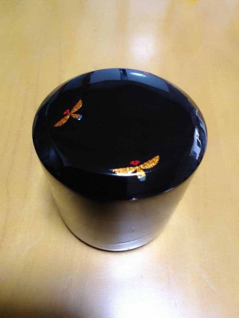 茶入れ 棗 茶道具 中村宗悦 雪吹棗 未使用品 003