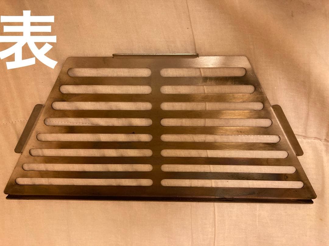 ハイランダー焚き火台　六花 ブラックエディション　専用梯形五徳と焚き火シート付き