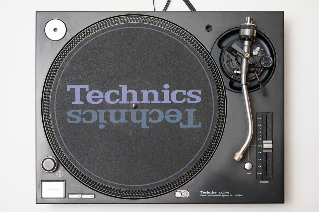 SL-1200 mk5 ブラック Technics ターンテーブル