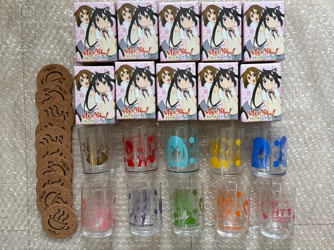 けいおん！　トレーディンググラス　全種　コンプリート　シークレットあり