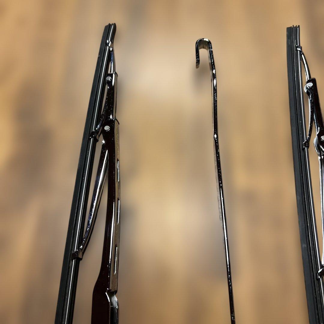 ダットサンD21 ワイパー　クローム ローライダー　ミニトラック