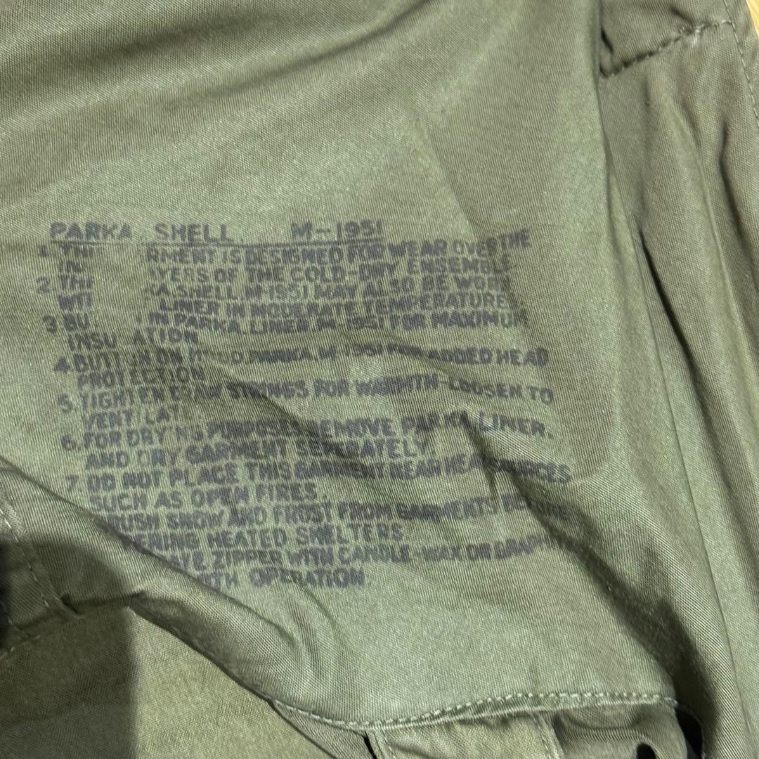 米軍 M51 フィールドパーカー モッズコートフルセット リアルファー　M65