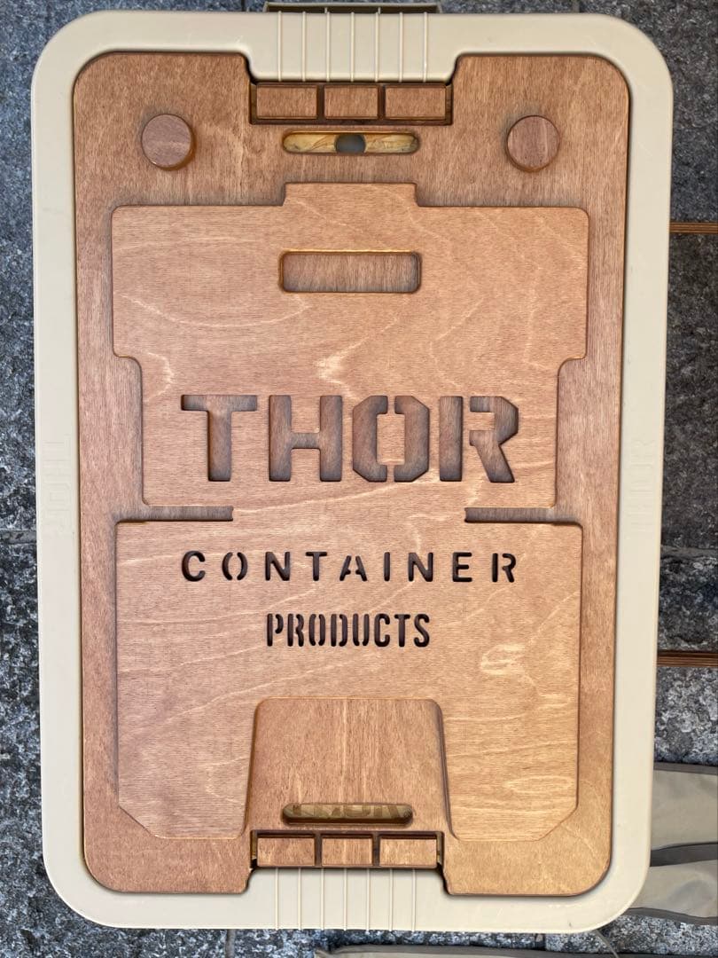 5点セットTHOR コンテナ アウトドアテーブル 75サイズ