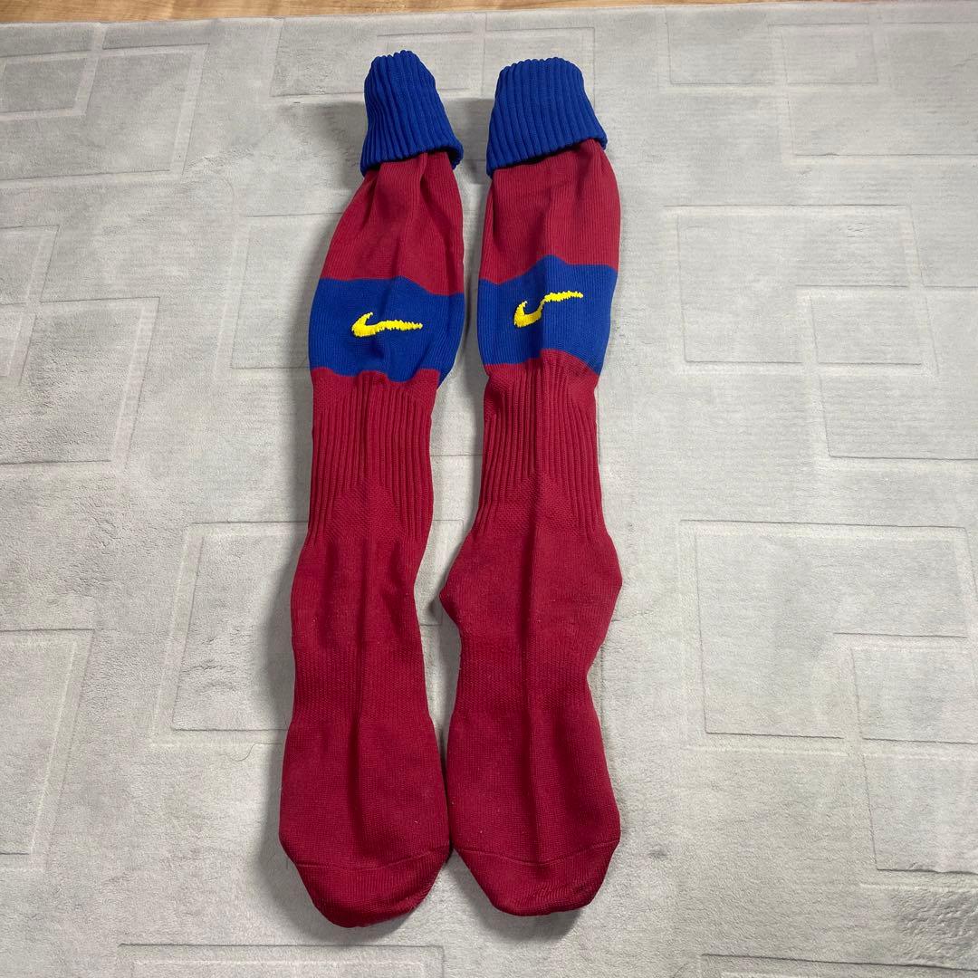 希少価値有り　サッカー　ソックス　バルセロナ　クラブチーム　バルサ