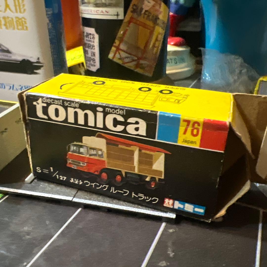 非売品レース 関係者 配布 黒箱 トミカ ふそう ウィング ルーフ トラック