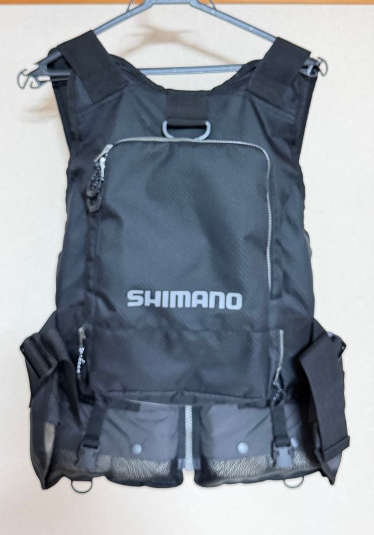 シマノ(SHIMANO) ゲームベスト VF-024U リアルブラック