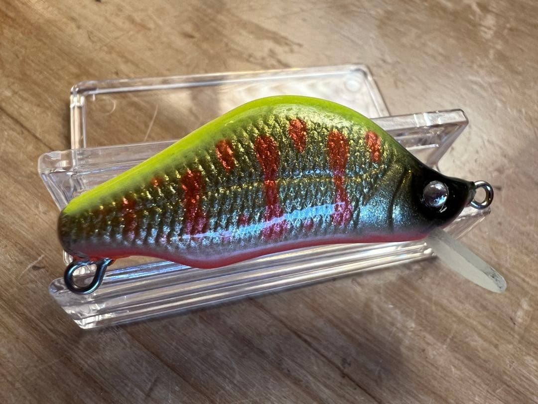 渓流ミノー　ハンドメイドルアー7個セット