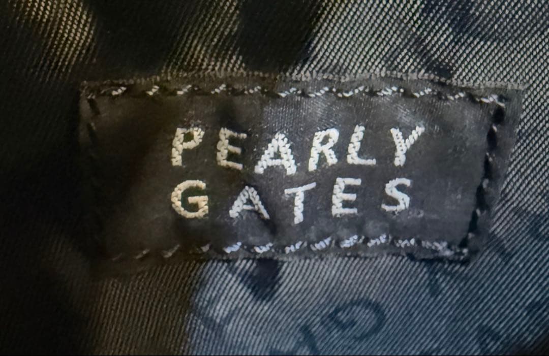 【とね】パーリーゲイツ　ジオメトリック　フラワー柄　カートバッグ