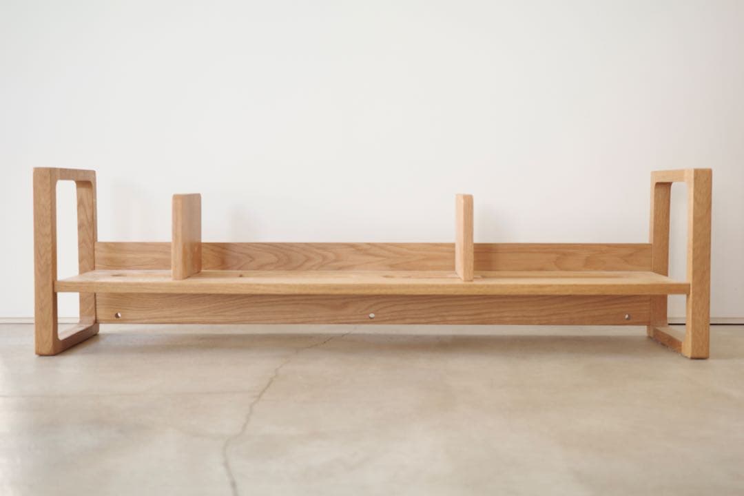 FOPPISH2 デスクシェルフ ロータイプ「mtm」