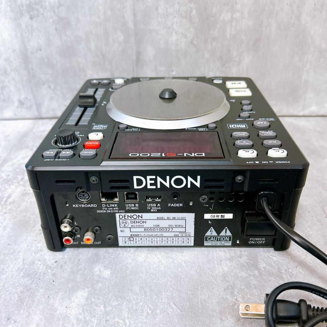 ② 【美品】DENON DN-S1200 CD USBメディアプレーヤー CDJ