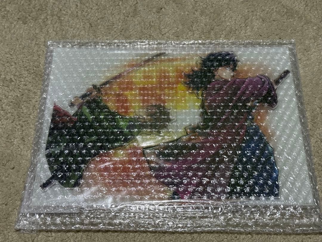 鬼滅の刃・ufotable 竈門炭治郎と冨岡義勇A賞繋ぐビッグアクリルスタンド