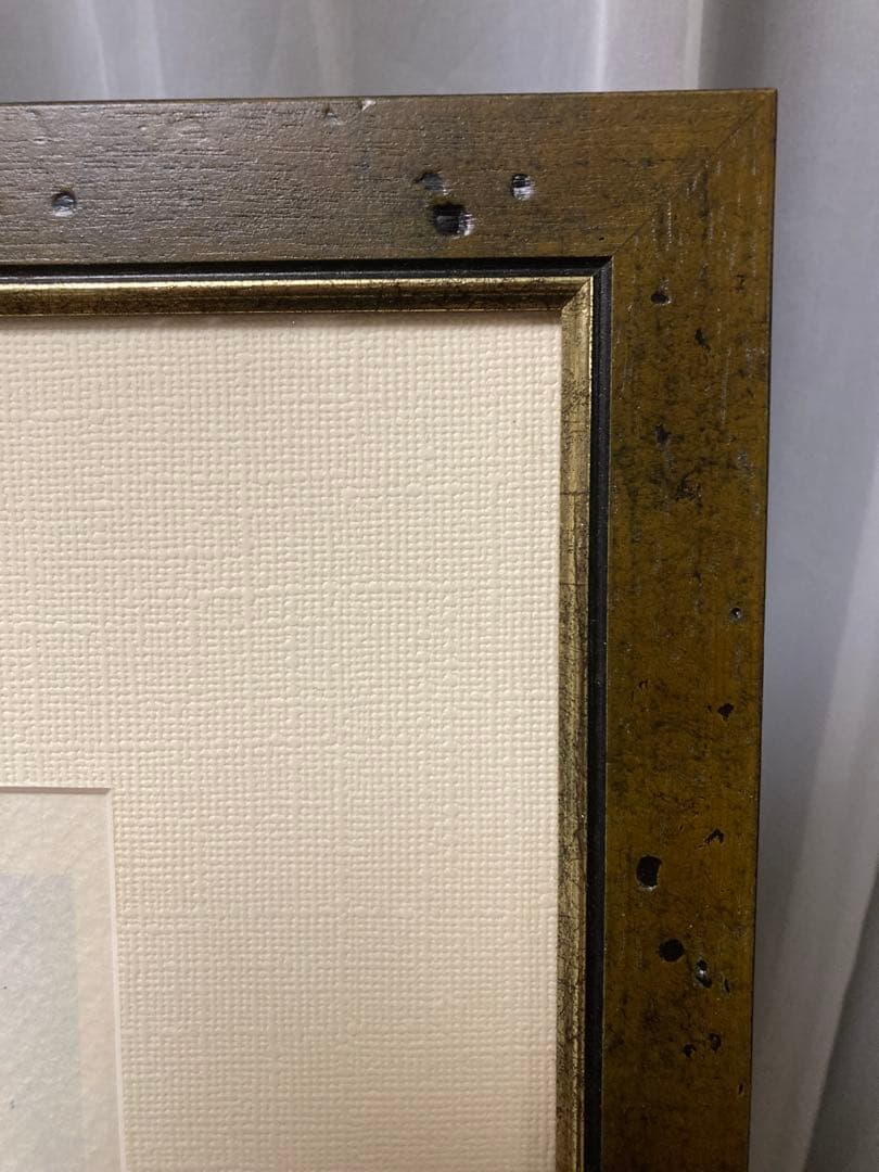 絵画　リトグラフ大　城塞　ジェームス・フォード　新品額装　箱付