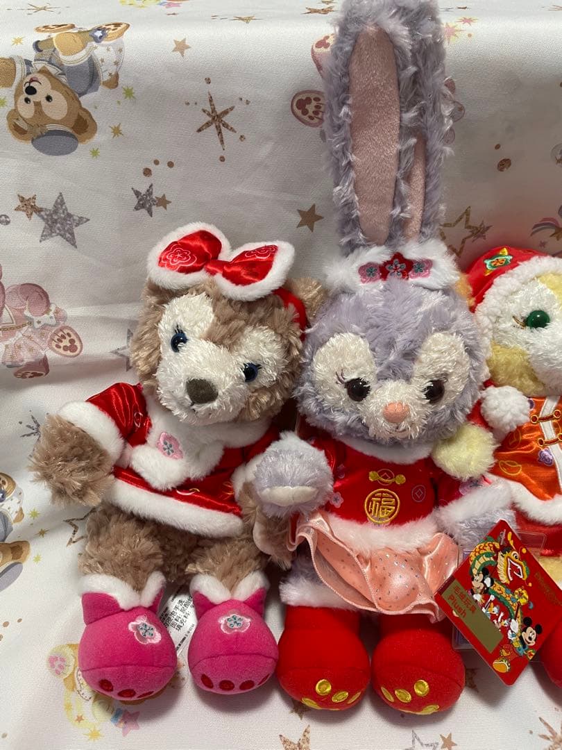 上海ディズニー 旧正月 ぬいぐるみ ステラルー ジェラトーニ クッキーアン