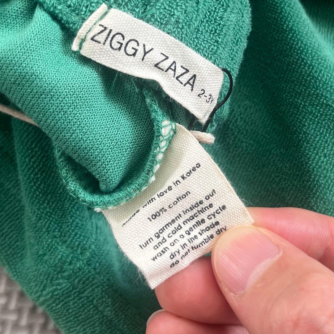 ボトムス・スパッツ ziggy zaza / twin stripe terry pant 2-3y