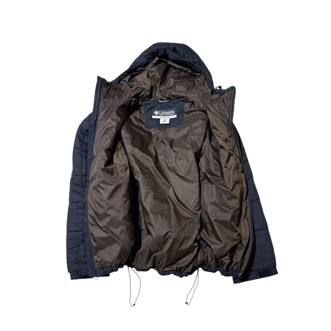 ジャケット・アウター Columbia hooded puffer jacket black s
