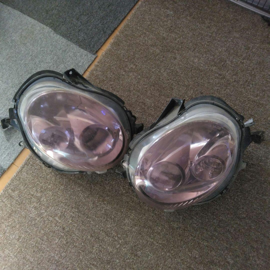 テイクオフ製カバー付　コペン l880k 純正ヘッドライト左右　ハロゲン