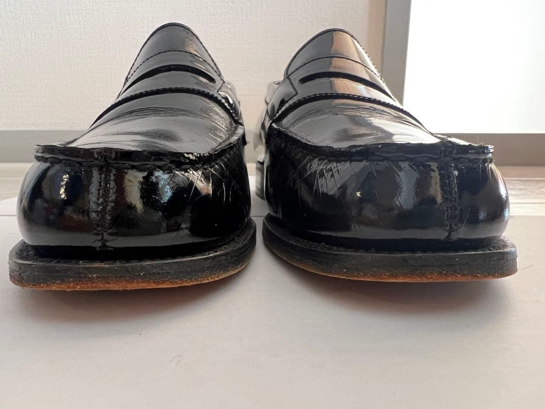 JMウエストン　ローファー　エナメル　旧ロゴ　23cm 3B