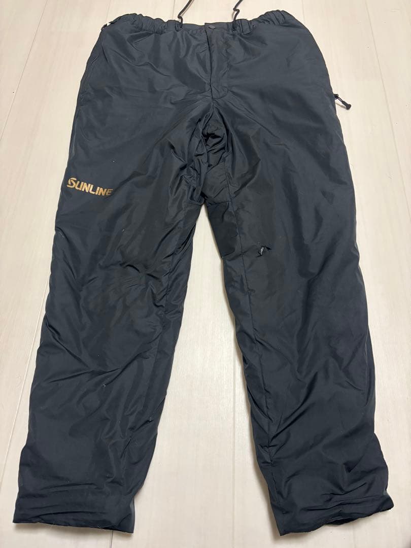 SUNLINE フィッシングスーツ(上下セット) ブラック