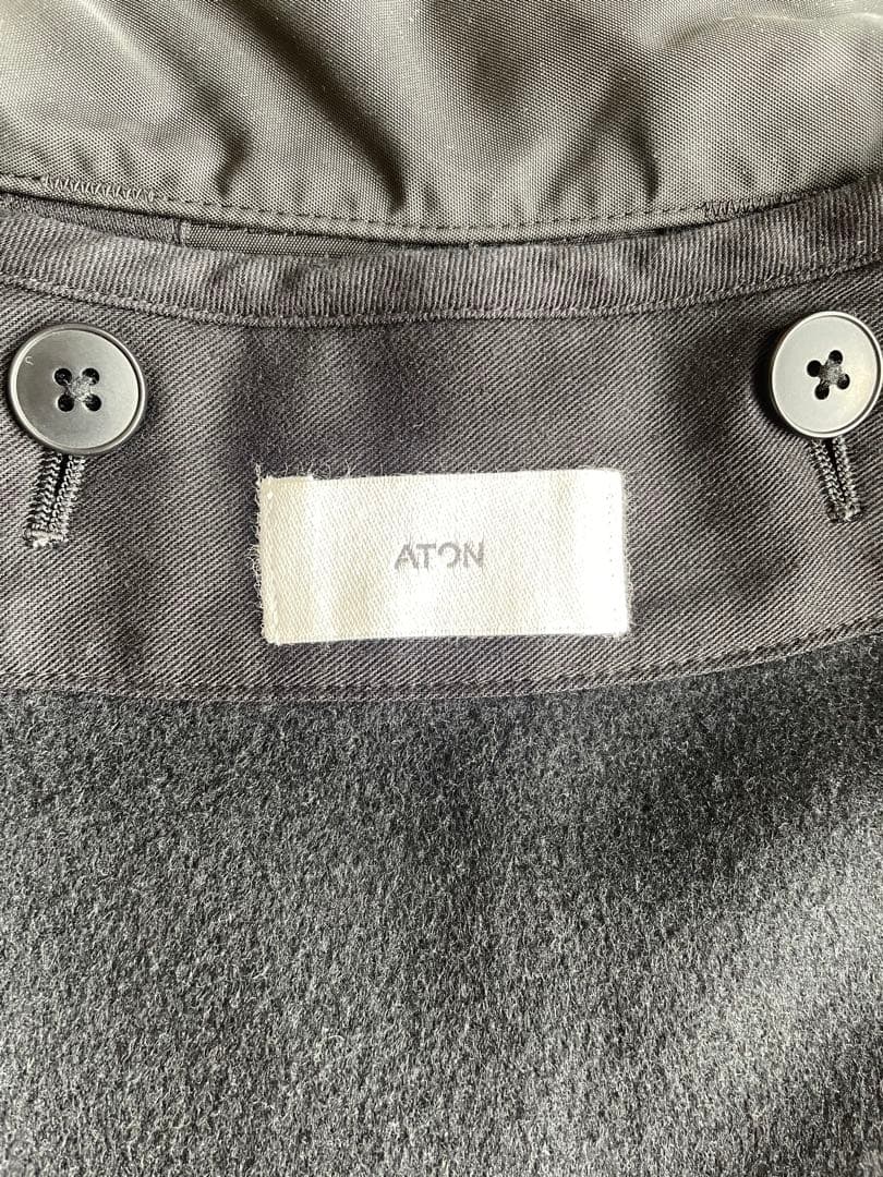 ジャケット・アウター Aton  Dye Nylon Short Mods Coat