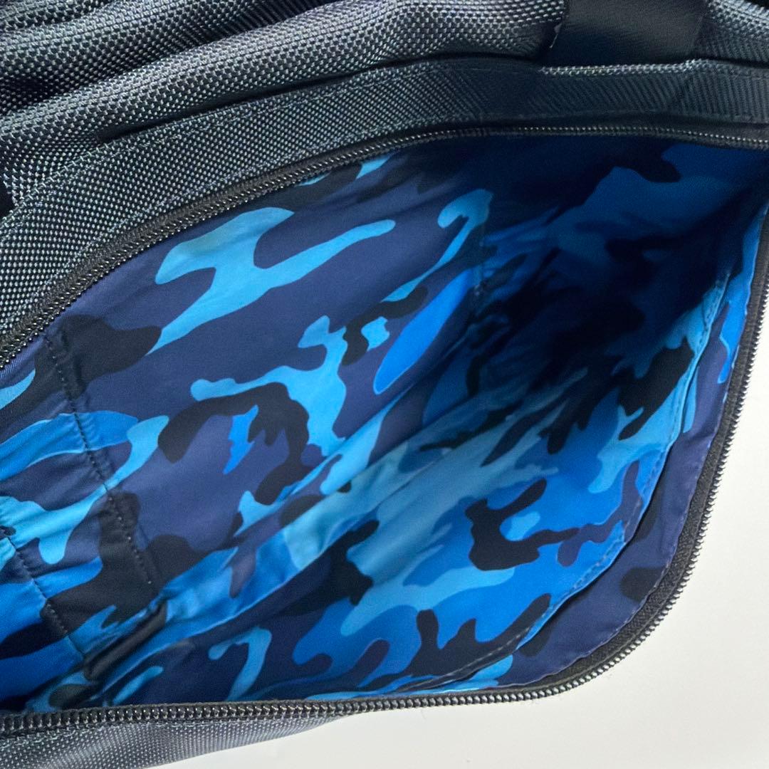 【美品】【希少】トゥミ　ビジネスバッグ　2way ソフネットコラボ　ネイビー