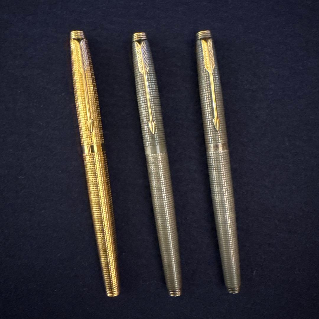 Parker 万年筆　ボールペン　14K sterling