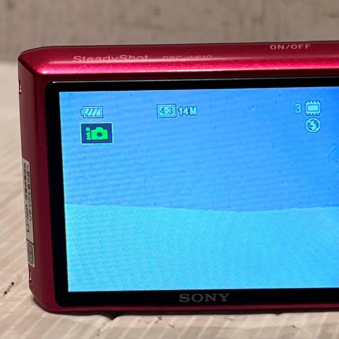 SONY ソニー CyberShot DSC-W610 ピンク デジタルカメラ