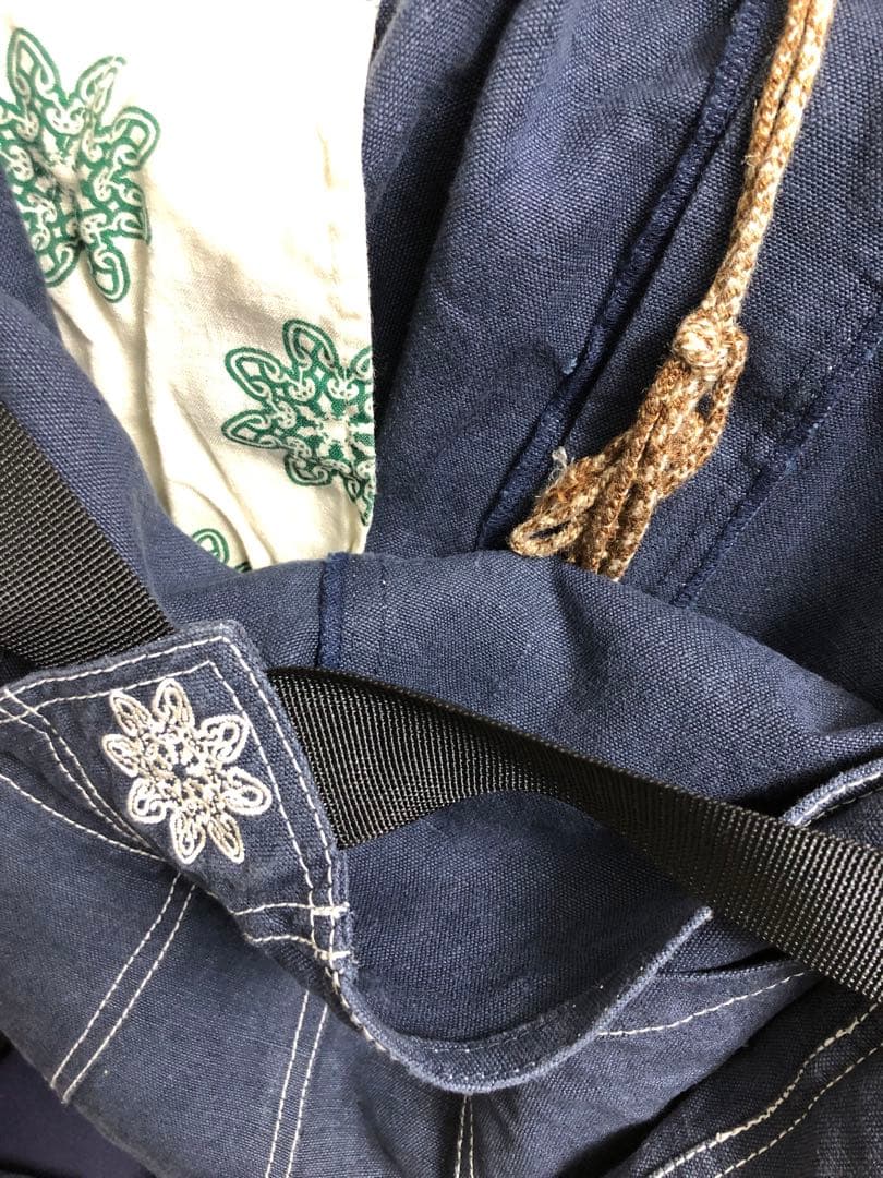 TOKYOHEMPCONNECTION HEMPオーバーオール ネイビー L