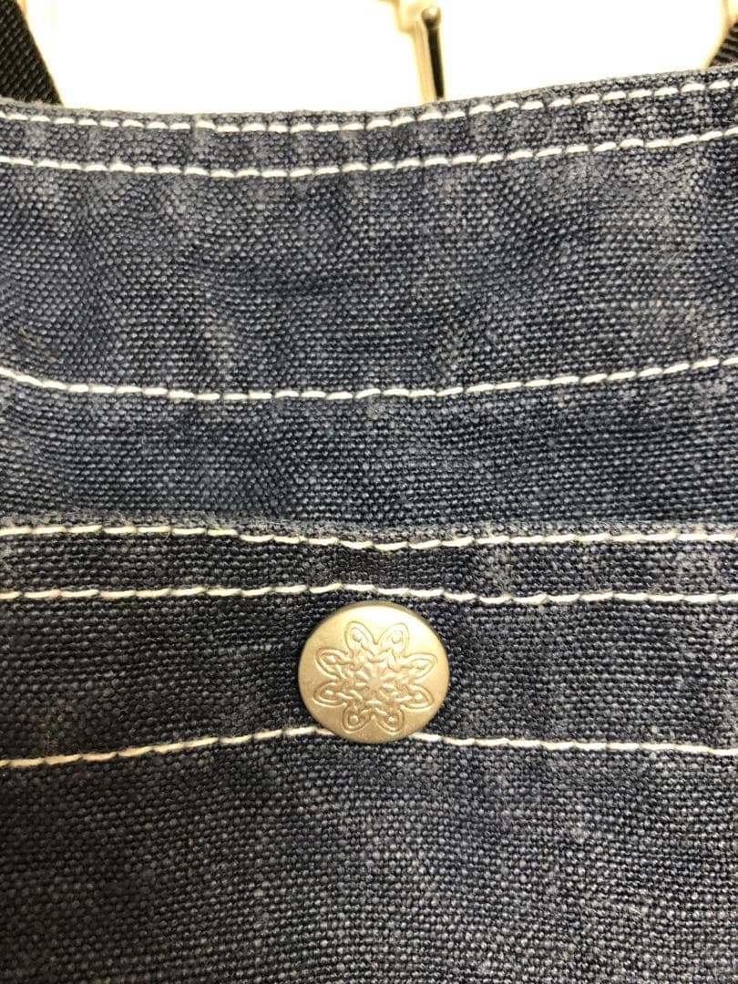 TOKYOHEMPCONNECTION HEMPオーバーオール ネイビー L