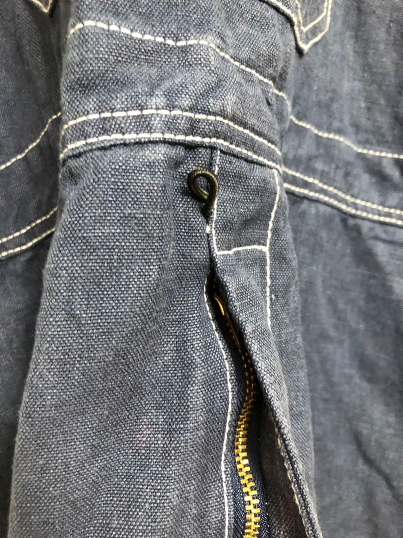 TOKYOHEMPCONNECTION HEMPオーバーオール ネイビー L