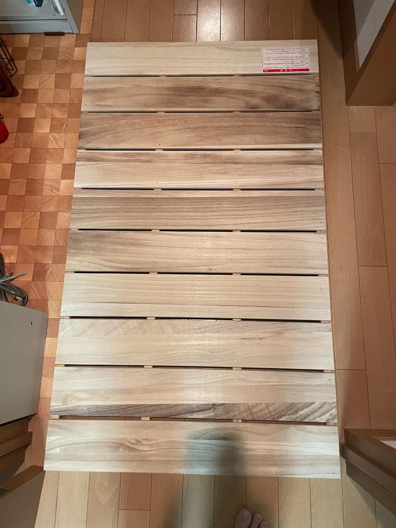 カトージ（KATOJI）ベビーベッドハイタイプ床板すのこレギュラーサイズ