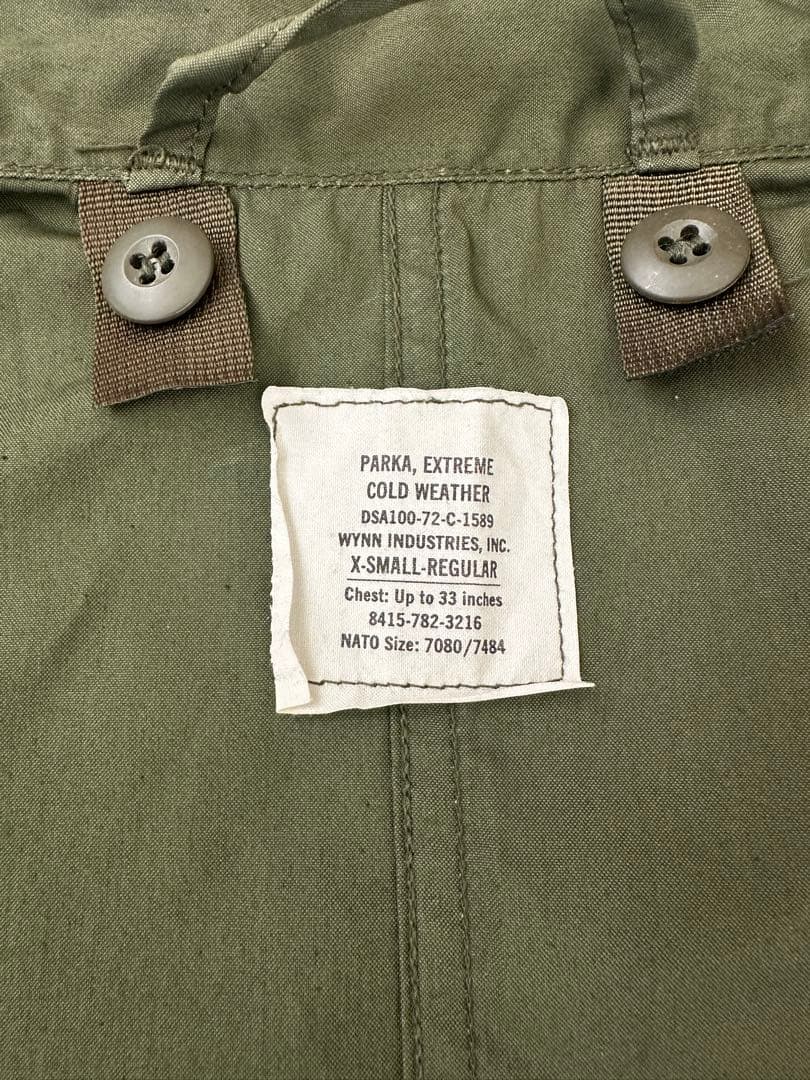 O*S様 XS-R M-65 PARKA 72年