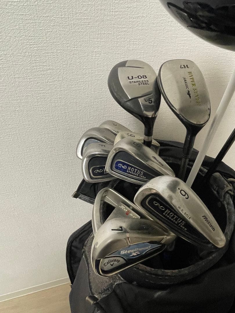 ゴルフクラブセット 7本セット