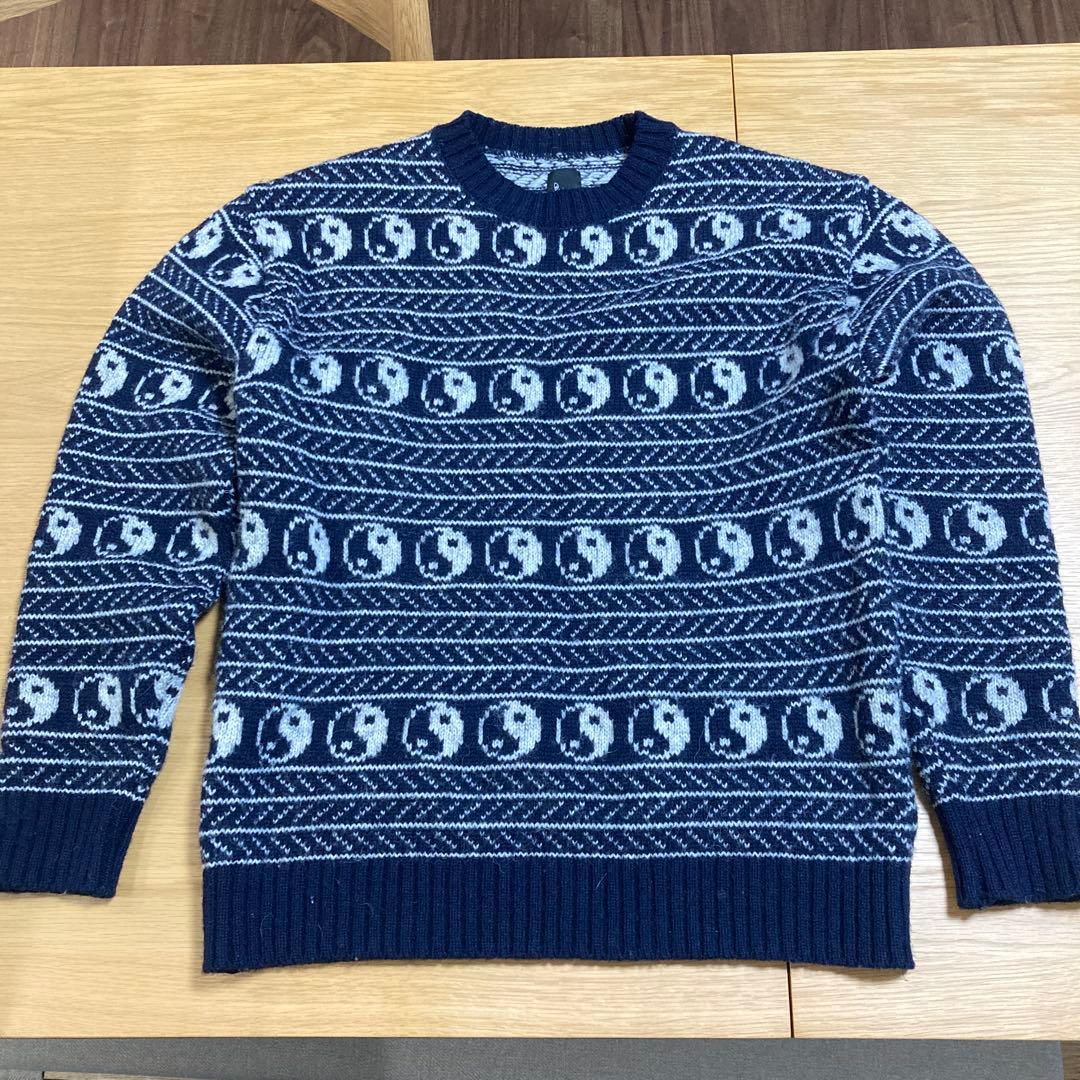 サイコム psicom 100%ウール セーター Lサイズ