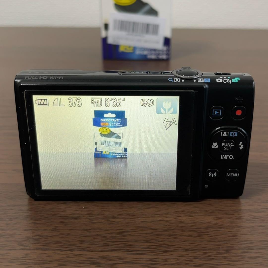 【美品】 Canon IXY650 新品充電器 新品バッテリー 付き