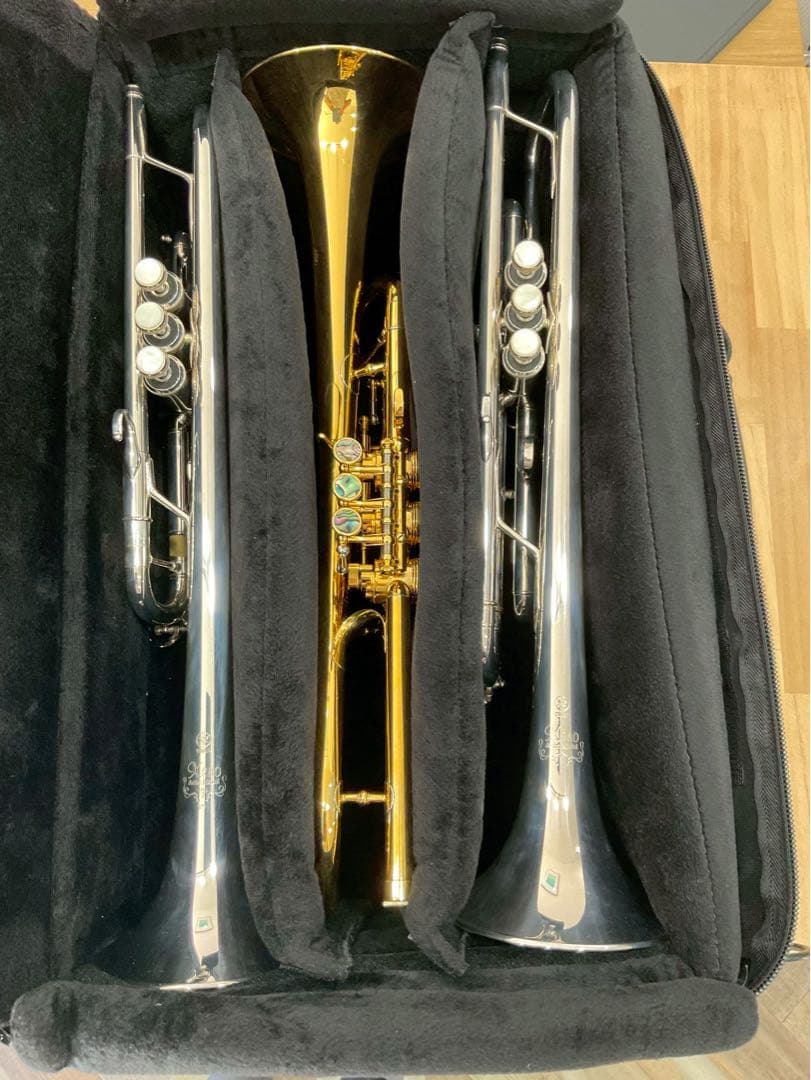 トランペット　ケース BRASS COMPANY トリプル