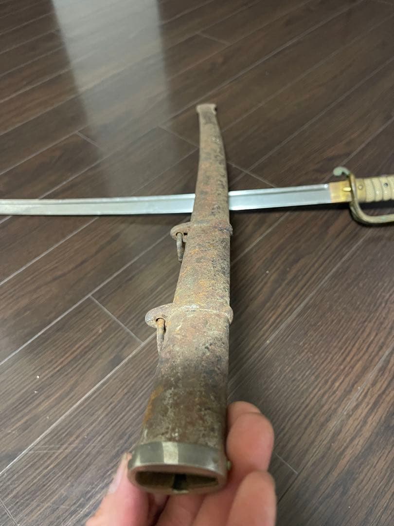 軍刀 指揮刀 サーベル 希少両手持ち 旧日本軍 模造刀