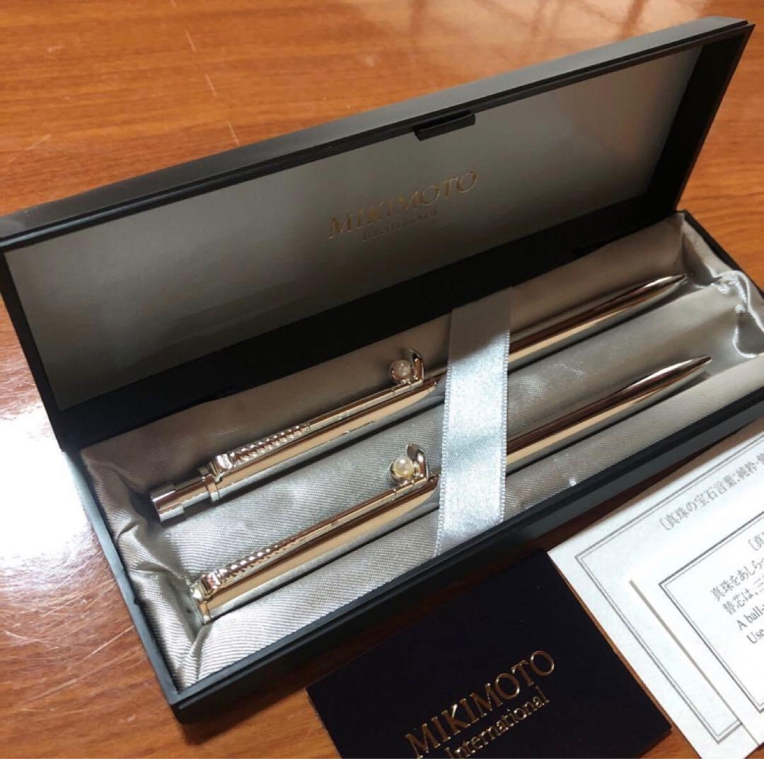 ミキモト シャーペン ボールペン ゴルフ パター シャープペンシル 真珠 パール
