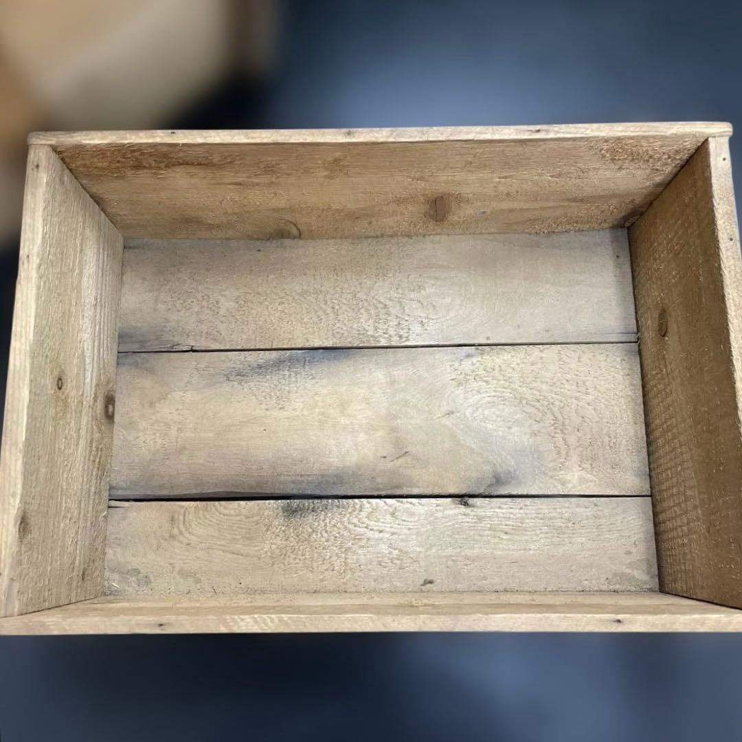 YEBISU アンティーク　 ヴィンテージ 刻印蓋付き　木箱　巴里万博記念ケース