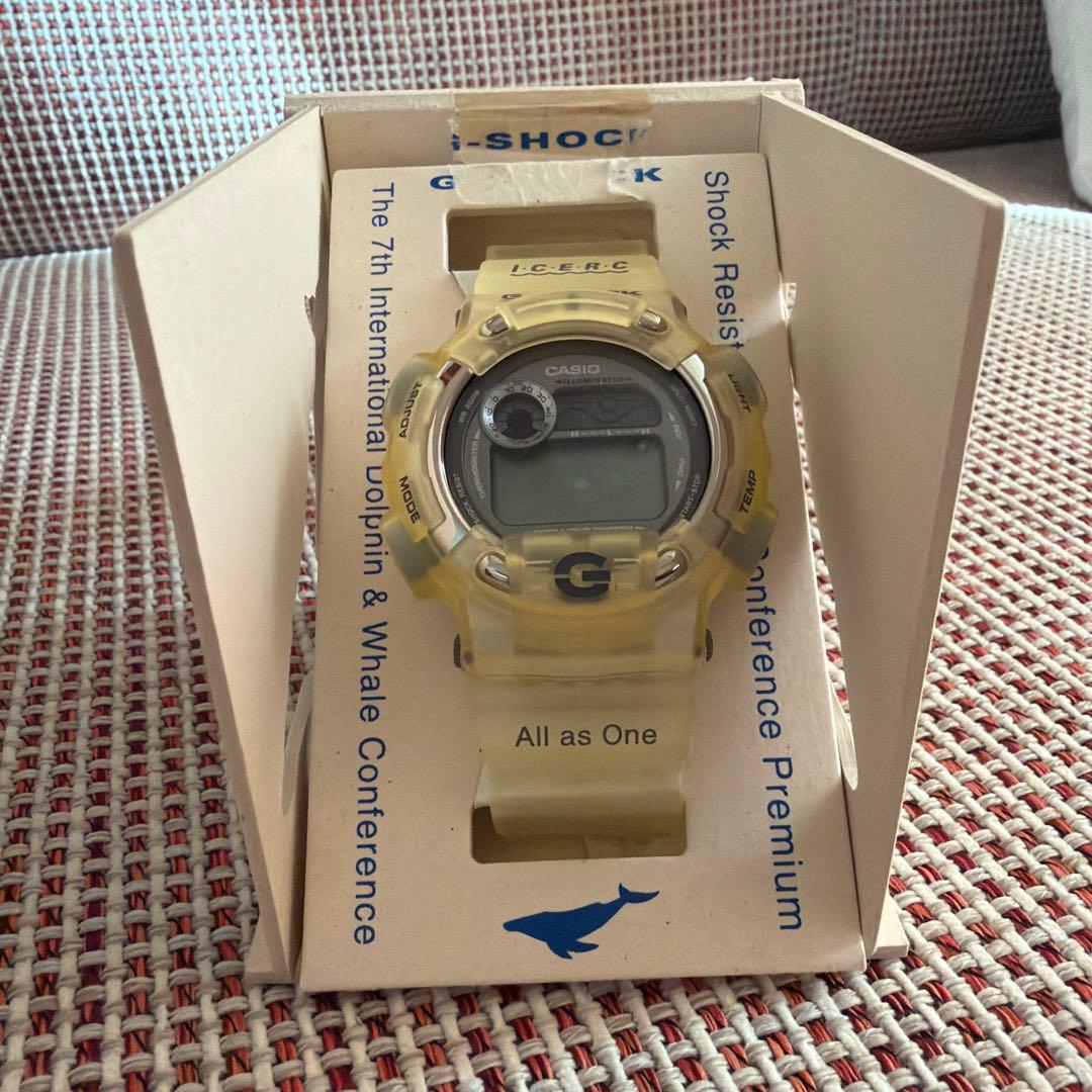 G-SHOCK イルカクジラ　イルクジ　未使用CASIO 腕時計　動作未確認