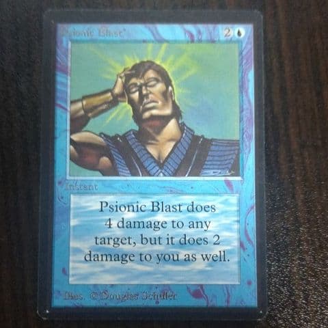 MTG　Psionic Blast　1枚