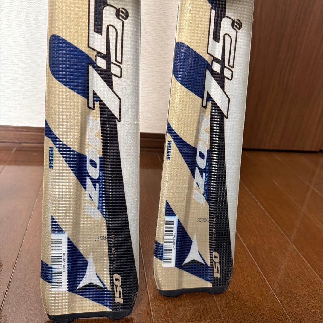 N*A様 ATOMIC IZOR 7:5 スキーとポールのセット