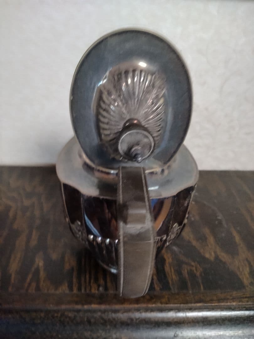 【最終値下げ】英国イギリスビンテージ　シルバープレート　ティーポットアンティーク