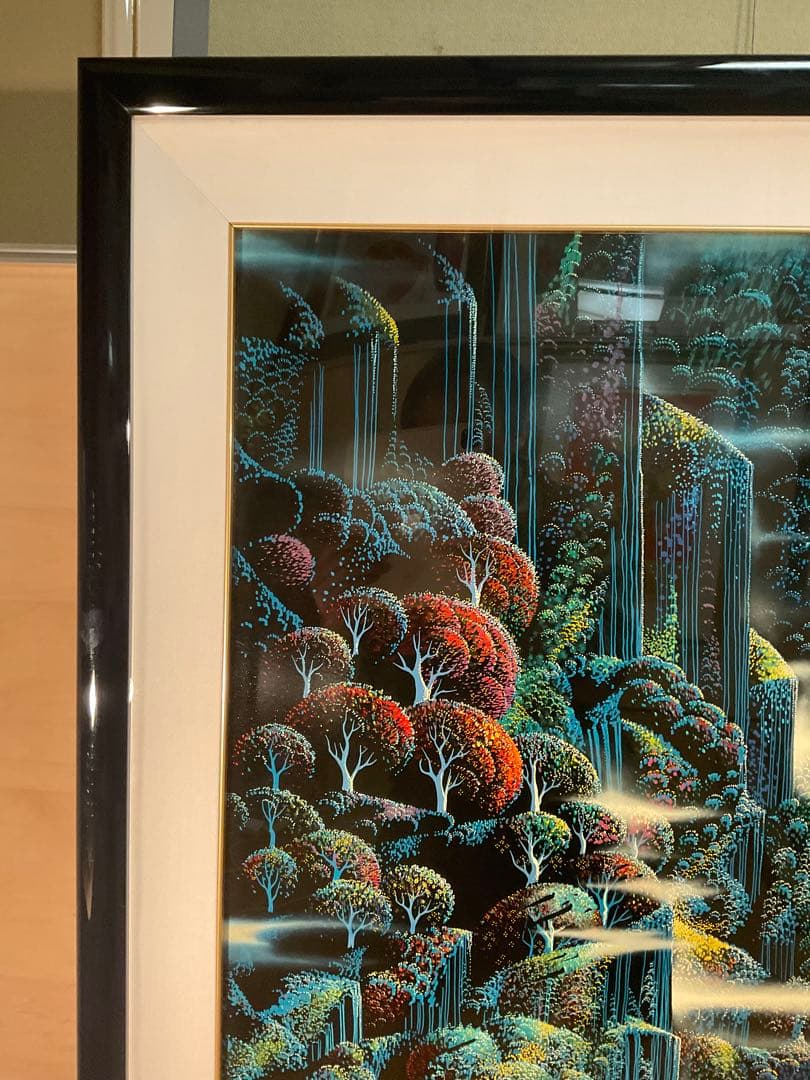 アイベンロール「オーシャンクリフⅡ」シルクスクリーン　直筆サイン・エディション有